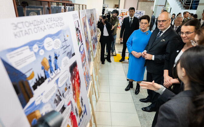 Kashastanis avati Eesti raamatu-aastale pühendatud näitus