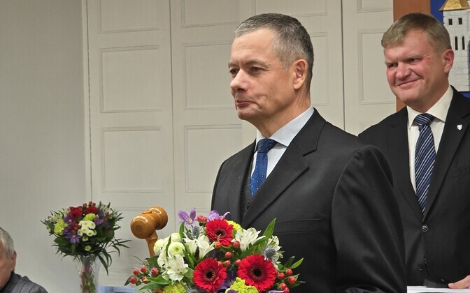 Заседание волостного собрания Сааремаа, 28 ноября 2025 года.