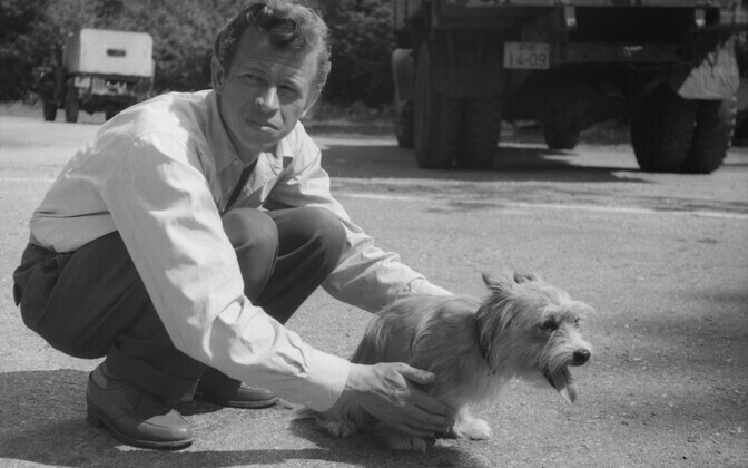 Režissöör Kaljo Kiisk mängufilmi 