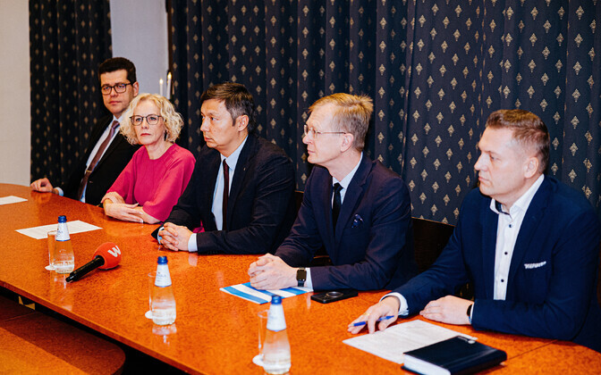 Кандидаты Центристской партии на посты вице-мэров Таллинна.