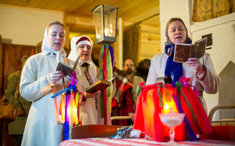 Seto talsipühä celebrations at the Estonian Open Air Museum (EVM) in Tallinn.