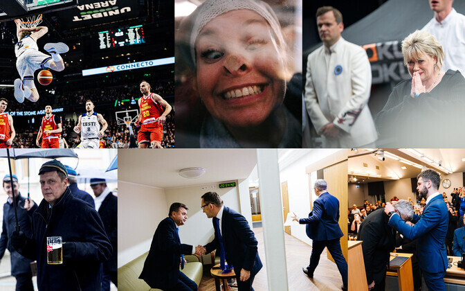 Коллаж ярких фотографий года.