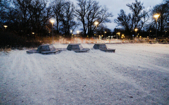 Шторм в Эстонии 27 декабря.