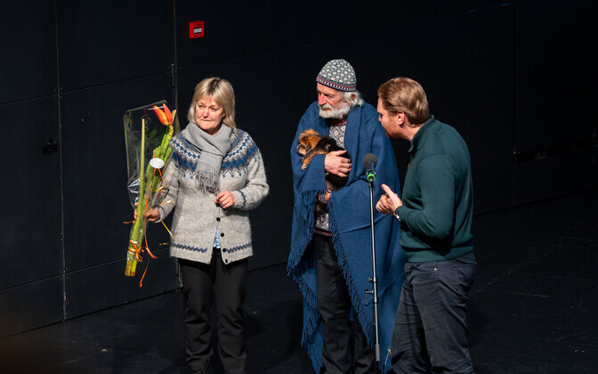Вечер в честь 80-летия Марка Соосаара в Kumu.