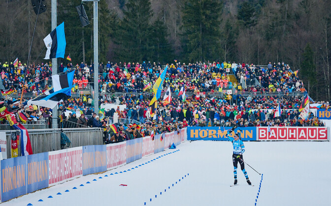 Jakob Kulbin Ruhpoldingi MK-etapi teatesõidus