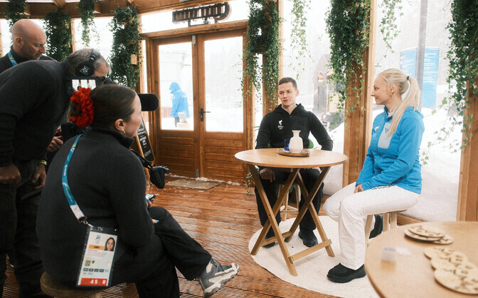 Олимпийская деревня в Кортине.