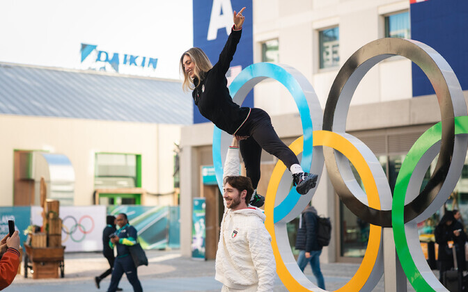 Олимпийская деревня в Милане.