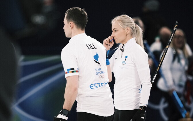 Керлинг, смешанные пары: Эстония - Италия.