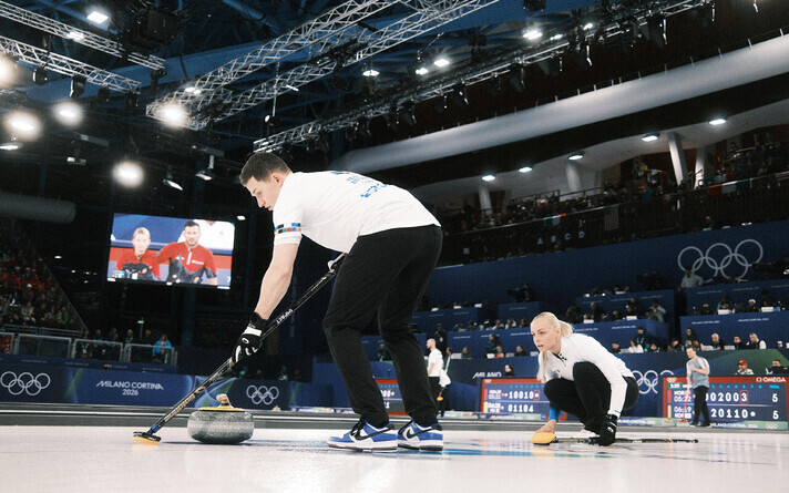 Milano Cortina olümpia segapaaride kurling. Eesti - Tšehhi