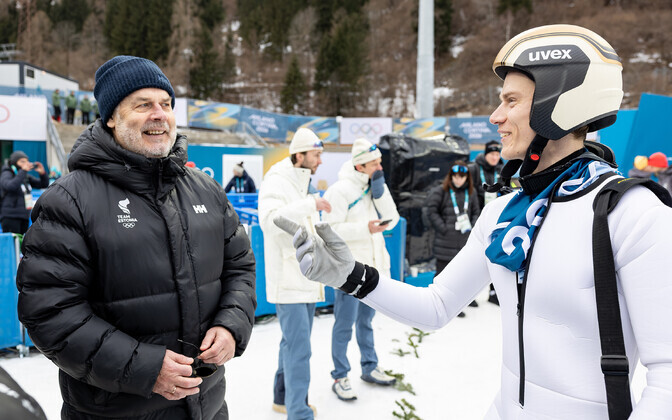 Milano Cortina olümpia kahevõistluse treening