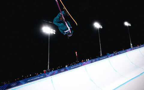 ОИ-2026: Хенри Сильдару в финале хафпайпа.