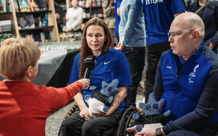 Team Estonia Paralympicsi esitlus.