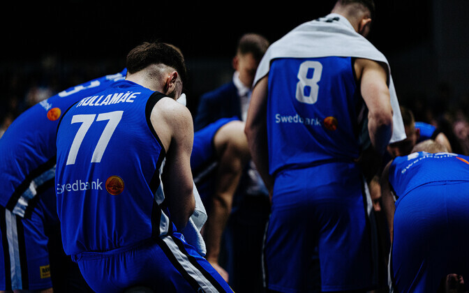 Отборочный матч ЧМ по баскетболу: Эстония - Швеция.