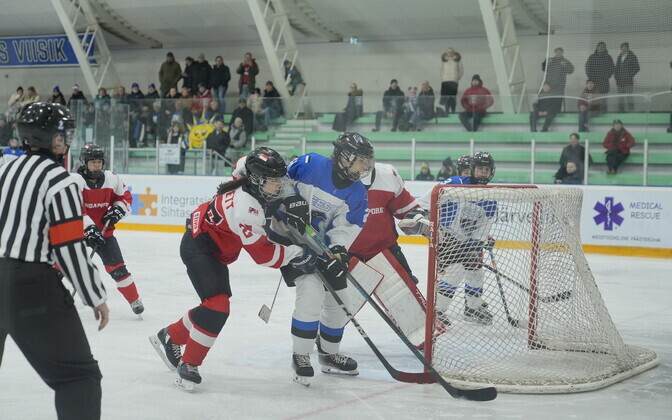 Naiste jäähoki MMi 3. divisjoni B-grupi neljas voor, Eesti - Singapur, 04.03.2026.
