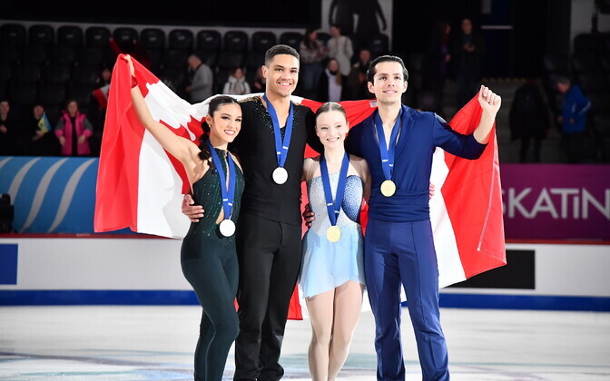 Iluuisutamise juunioride MM Tallinnas. Paarissõidu vabakava