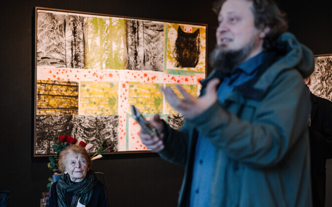 В Таллинне открылась выставка графика Эви Тихеметс 