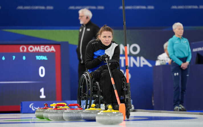 Kätlin Riidebach Milano Cortina taliparalümpiamängudel.