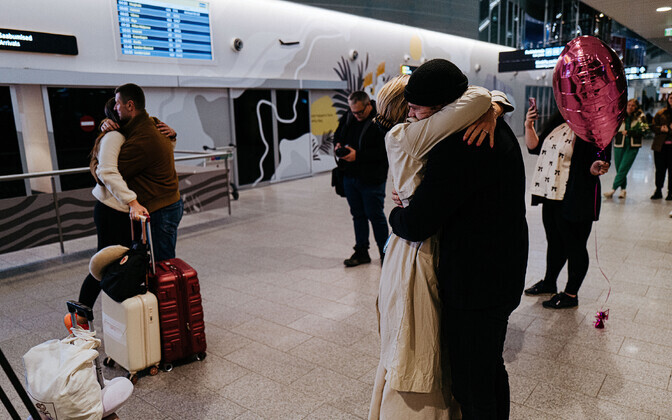 Жители Эстонии возвращаются домой с Ближнего Востока.