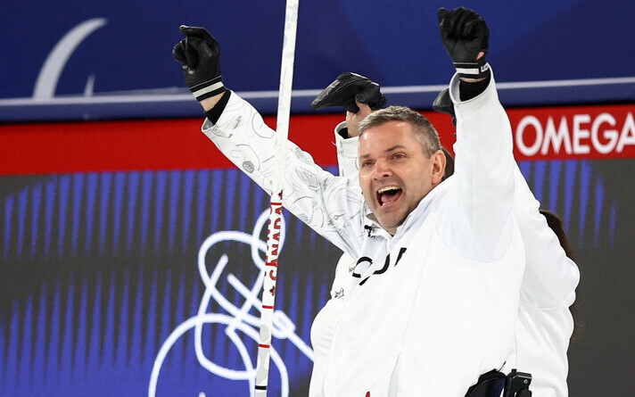 Kanada võistkonna kapten Mark Ideson.