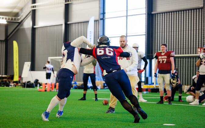 Ameerika jalgpalli laager Paides