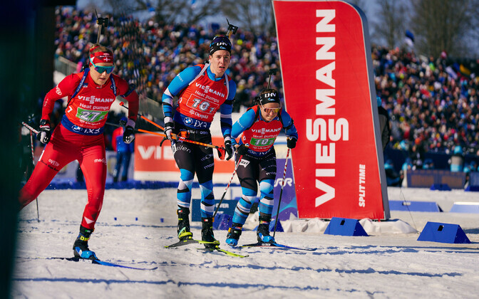 Laskesuusatamise MK-etapp Otepääl. Paarissegateatesõit