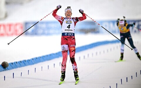 Lisa Theresa Hauser sai viimati etapivõidu detsembris Östersundis