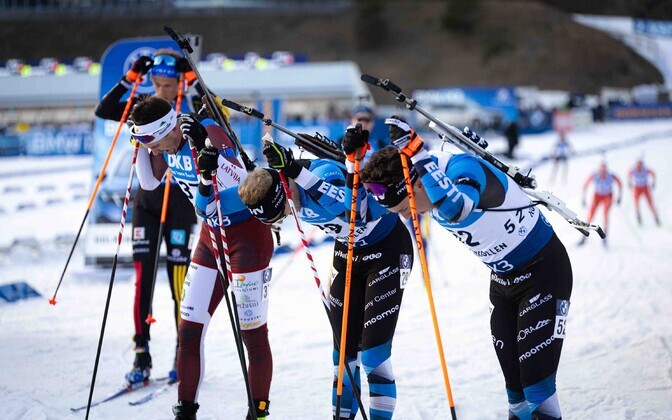 Laskesuusatamise MK Oslos. Meeste jälitussõit
