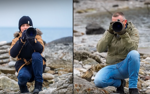 Loodusfotograafid Verner ja Ilmar Kaur