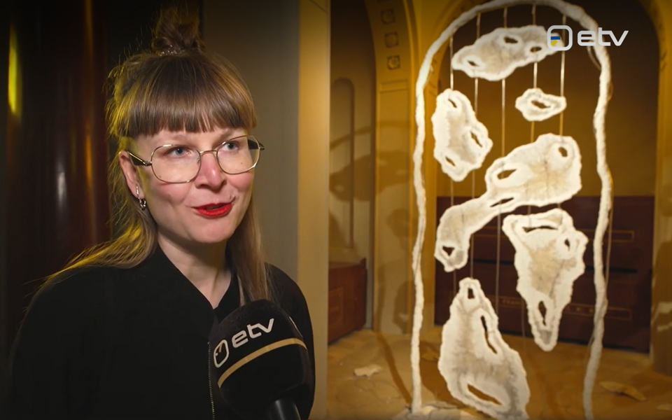 Kunstnik Kristina Õllek Dulwichi galeriis