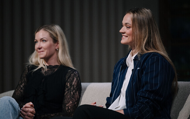 Regina Ermits ja Susan Külm saates 