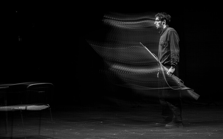 Lavastuse proov Juozas Miltinise nimelises draamateatris