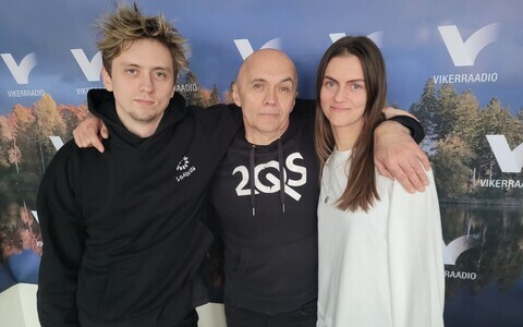 Oliver, Jüri ja Melissa Mazurtšak