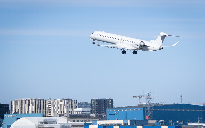 Последний самолет Nordica покинул Эстонию.