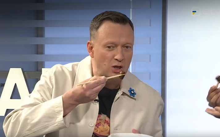 Marko Reikop kive söömas