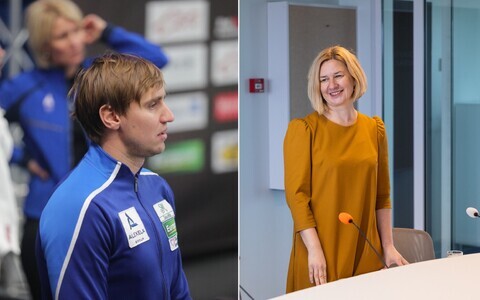 Nikolai Novosjolov ja Lavly Perling.