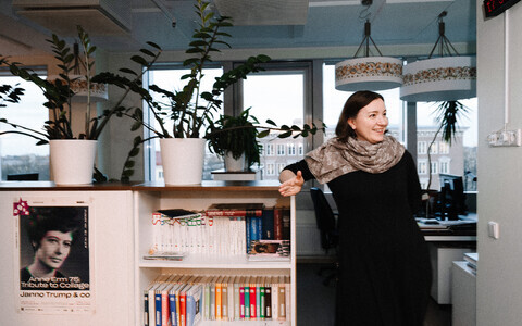 Raadio Tallinna muusikatoimetaja ja saatejuht Maian Kärmas