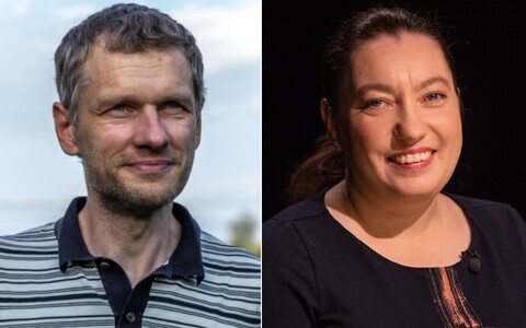 Tarmo Tüür ja Silvia Lotman