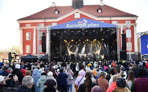 Празднование Дня Европы в Нарве, 2025 год.