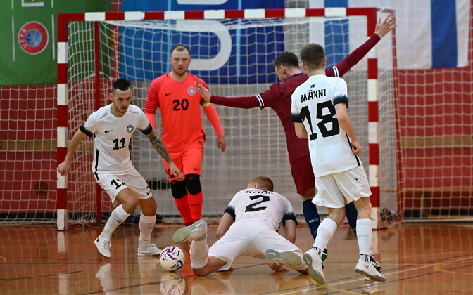Предварительный отборочный турнир ЧМ по футзалу: Эстония - Норвегия.