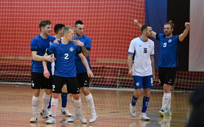 Предварительный отборочный турнир ЧМ по футзалу: Эстония - Израиль.