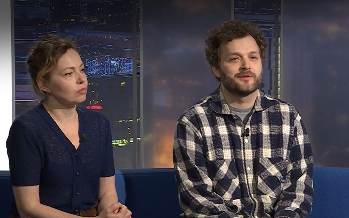 Livia Ulman ja Andris Feldmanis