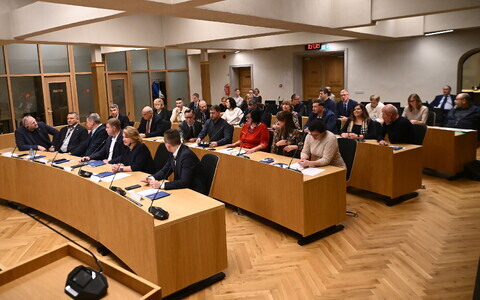 A Narva City Council sitting.