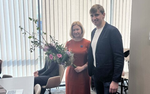 Lavly Perling ja Nikolai Novosjolov