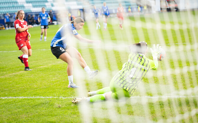 Jalgpalli naiste MM-valikmäng: Eesti – Liechtenstein