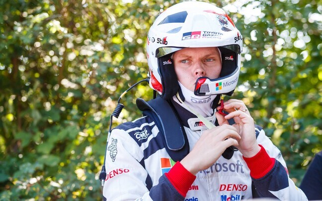 Ott Tänak 2019. aastal Toyota sõitjana