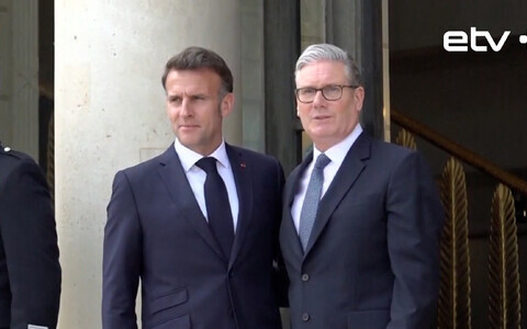 Президент Франции Эммануэль Макрон и премьер-министр Великобритании Кир Стармер.