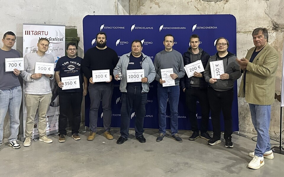 Tartu rahvusvahelise malefestivali auhinnavõitjad