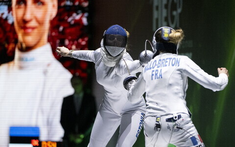 Katrina Lehis GP-etapil Budapestis.