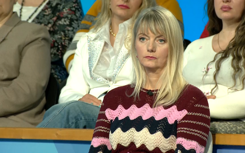 Кристель Дитманн в студии передачи 