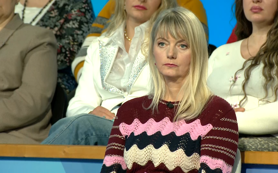 Кристель Дитманн в студии передачи 